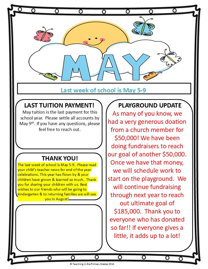 May Director News